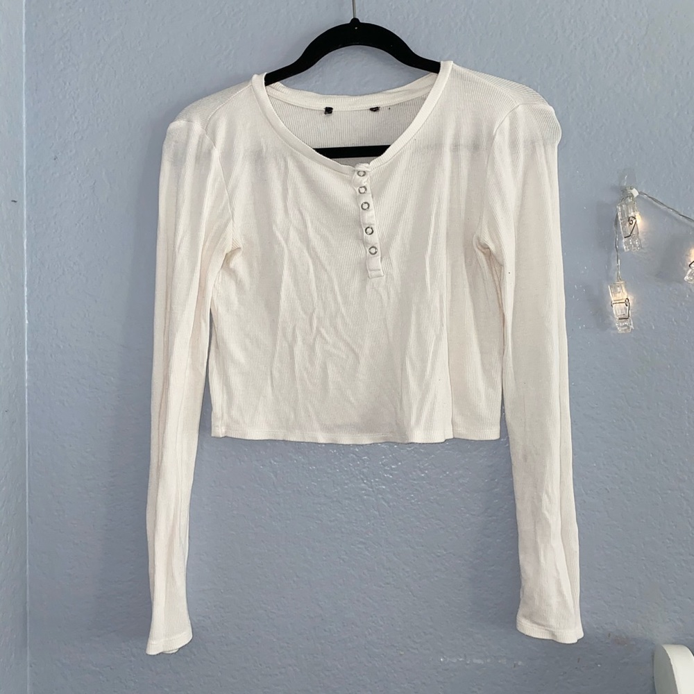 white long sleeve